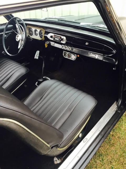 1962 Flat black Chevrolet Nova Coupe