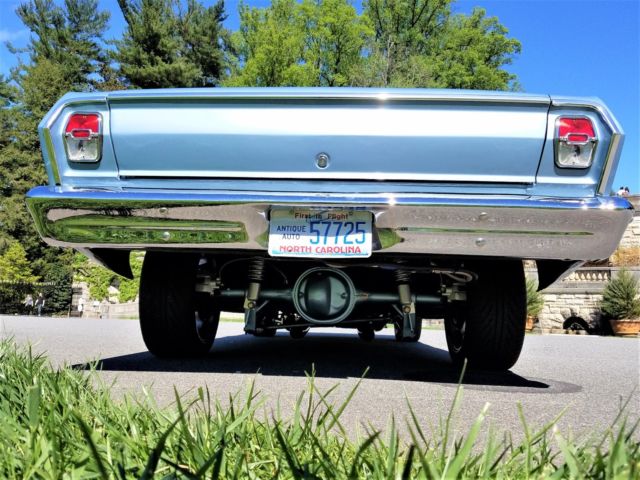 1962 Silver Blue Poly Chevrolet Nova Coupe
