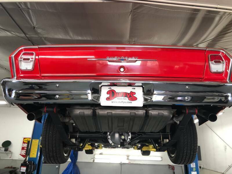 1962 Red Chevrolet Nova Coupe