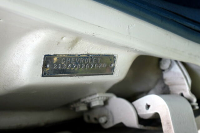 1962 White Chevrolet SS Coupe