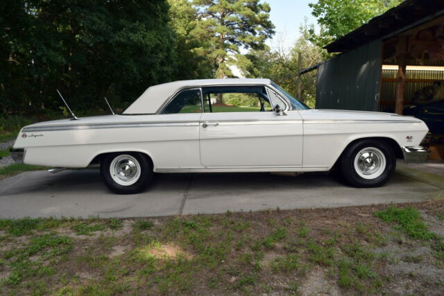 1962 White Chevrolet SS Coupe