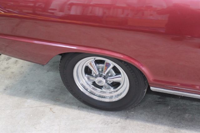 1962 Burgundy Chevrolet Nova Coupe