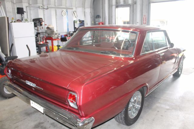 1962 Burgundy Chevrolet Nova Coupe