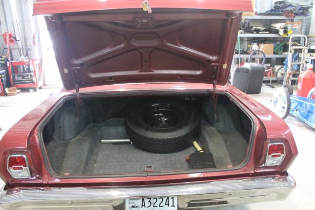 1962 Burgundy Chevrolet Nova Coupe