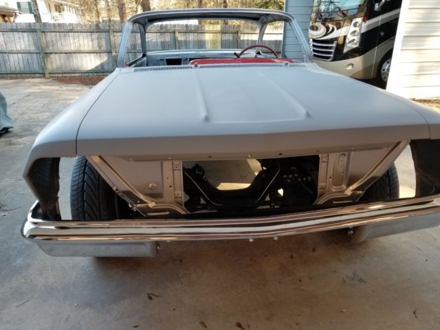 1962 Primer Gray Chevrolet Bel Air/150/210