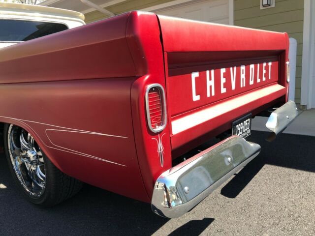 1962 Red/Tan Chevrolet C-10 Standard Cab Pickup