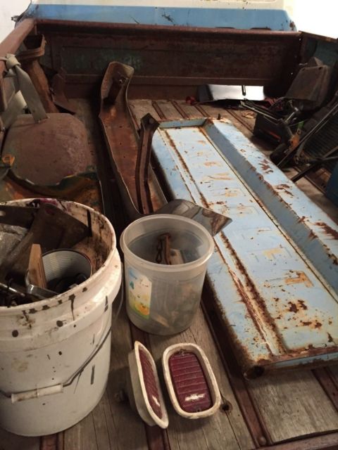 1962 Blue Chevrolet C-10 Standard Cab Pickup