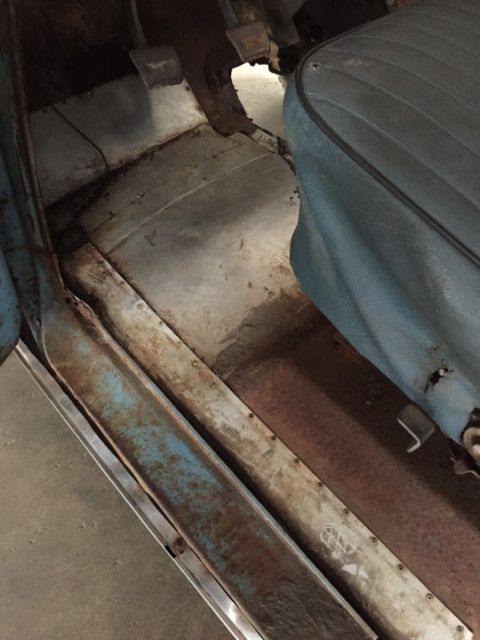 1962 Blue Chevrolet C-10 Standard Cab Pickup