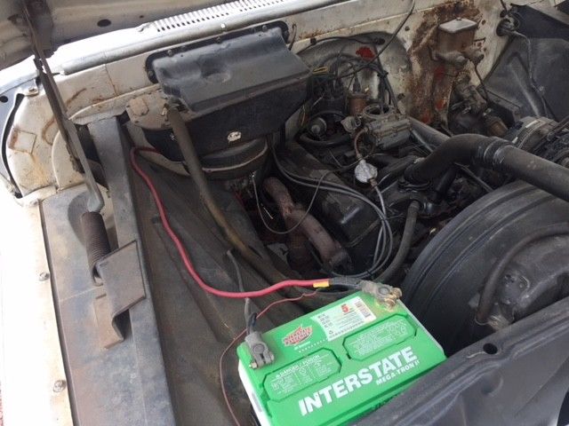 1962 White Chevrolet C-10 Standard Cab Pickup