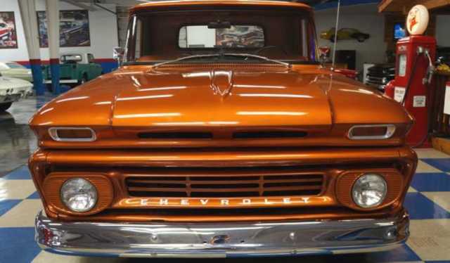 1962 Orange Chevrolet C-10 Standard Cab Pickup