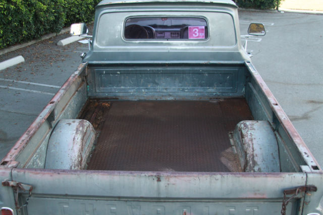 1962 Gray Chevrolet C-10 Standard Cab Pickup
