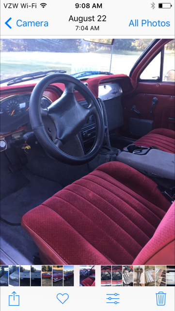 1962 Red Chevrolet Corvair Coupe