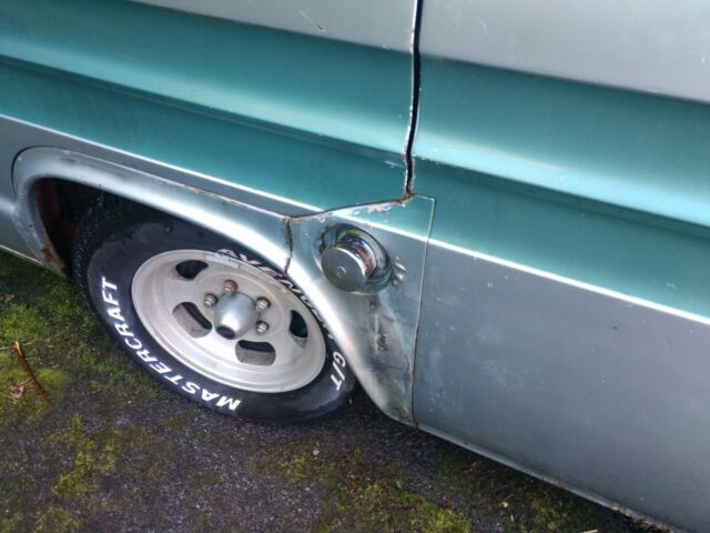 1962 Blue Chevrolet Corvair Minivan