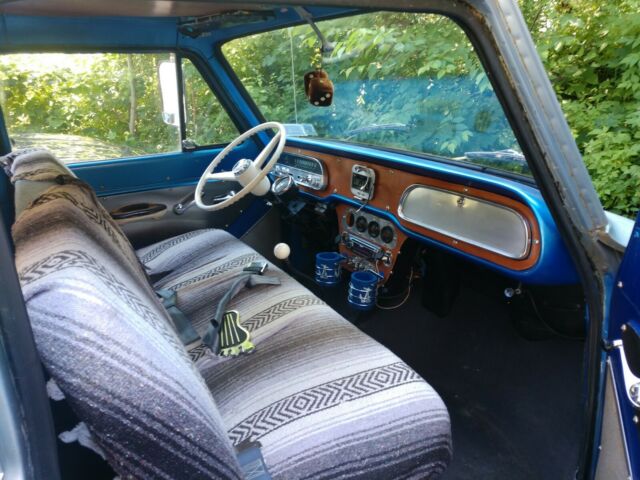 1962 Blue Chevrolet Corvair Minivan