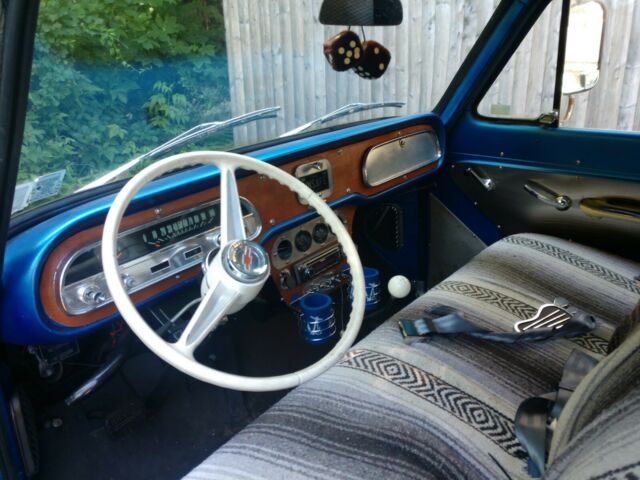 1962 Blue Chevrolet Corvair Minivan