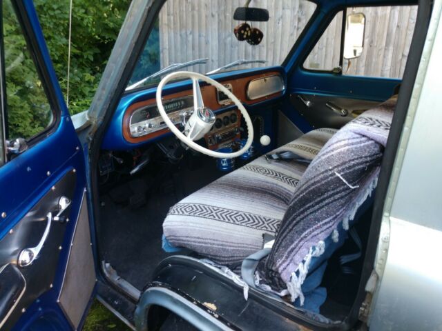 1962 Blue Chevrolet Corvair Minivan