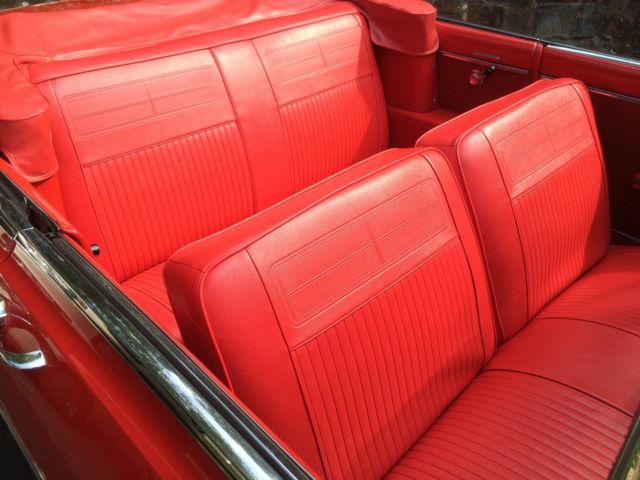 1962 Red Chevrolet Nova Convertible