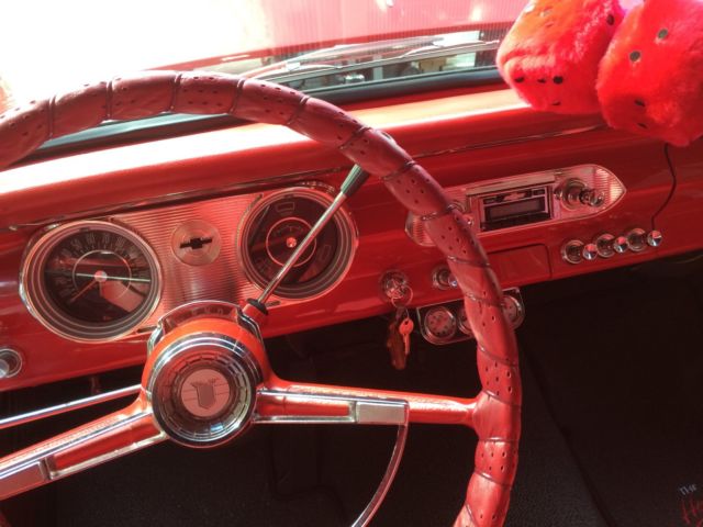 1962 Red Chevrolet Nova Convertible