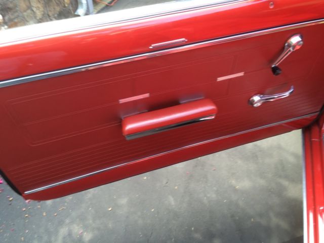 1962 Red Chevrolet Nova Convertible