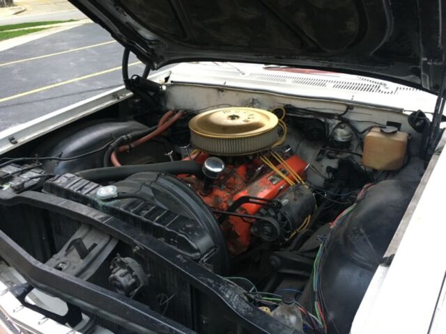 1962 White Chevrolet Impala Coupe