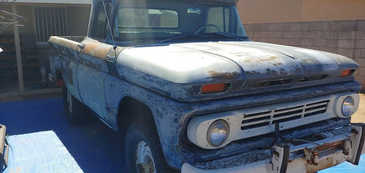 1962 Teal Chevrolet C/K Pickup 1500 shortbed p.u.