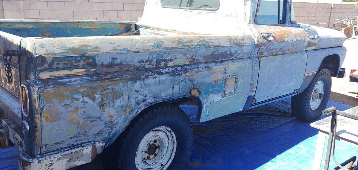 1962 Teal Chevrolet C/K Pickup 1500 shortbed p.u.