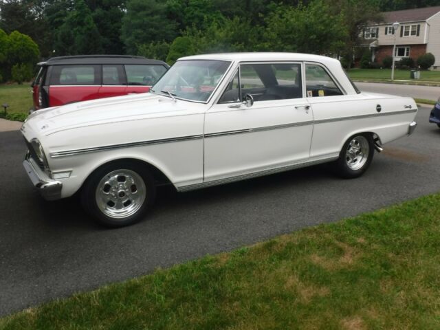1962 White Chevrolet Nova Sedan