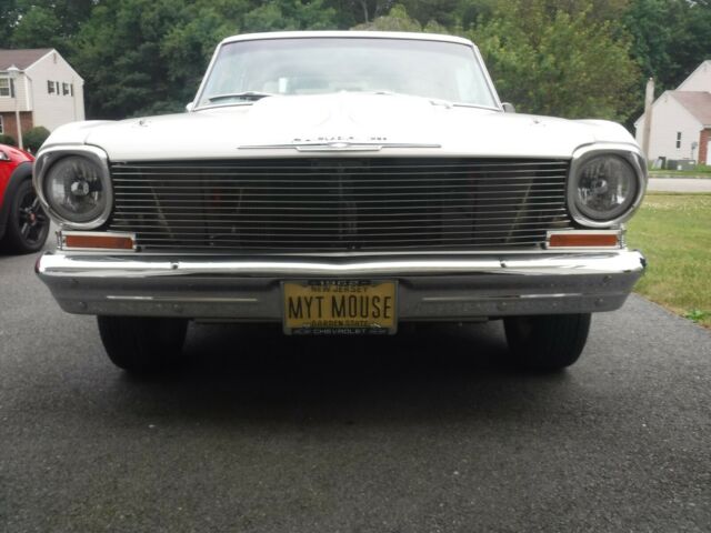 1962 White Chevrolet Nova Sedan