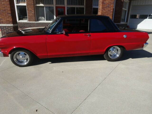 1962 Black/RED Chevrolet Nova Coupe