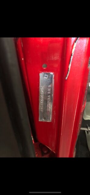 1962 Red Chevrolet Nova Coupe