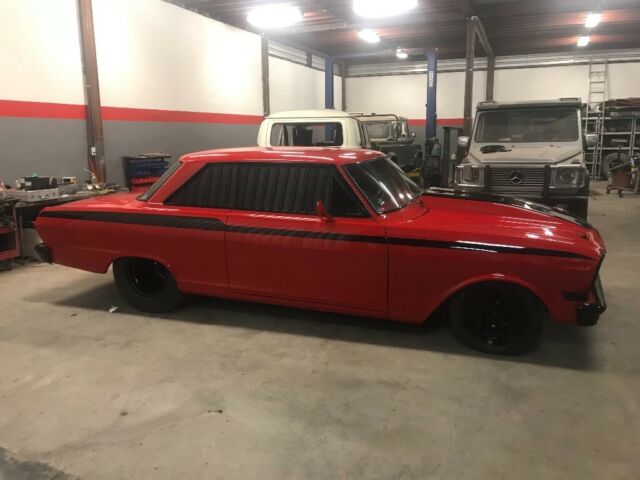 1962 Red Chevrolet Nova Coupe