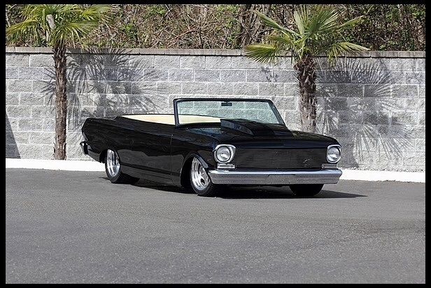 1962 Black Chevrolet Nova One-off Roadster