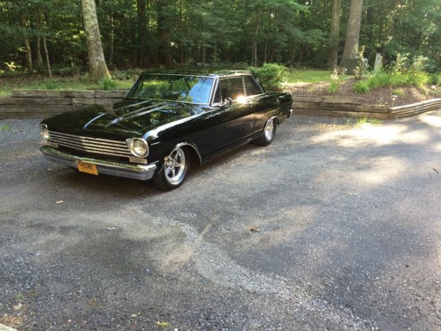 1962 Black Chevrolet Nova Sedan