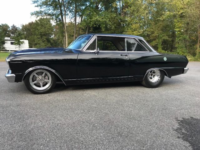 1962 Black Chevrolet Nova Sedan