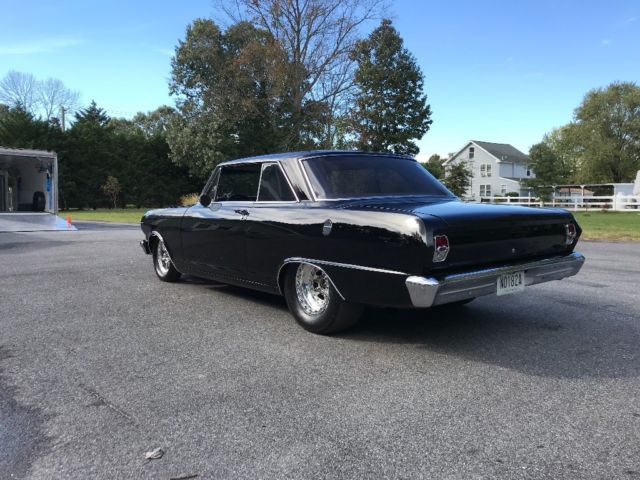 1962 Black Chevrolet Nova Sedan