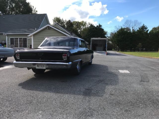1962 Black Chevrolet Nova Sedan