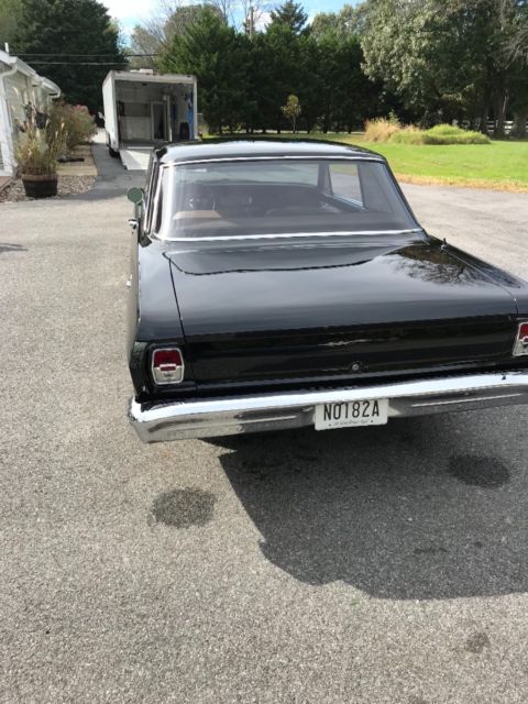 1962 Black Chevrolet Nova Sedan