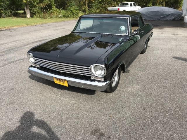 1962 Black Chevrolet Nova Sedan
