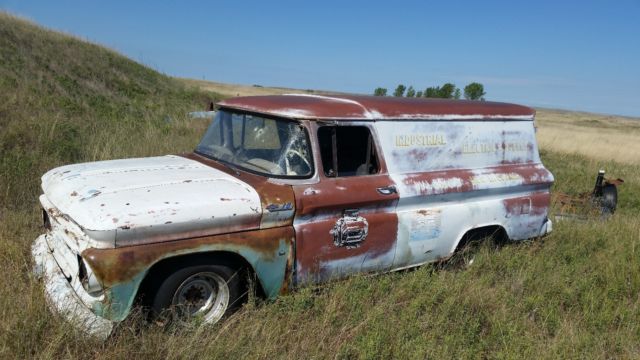 1962 White Chevrolet C-10 Panel