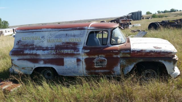 1962 White Chevrolet C-10 Panel