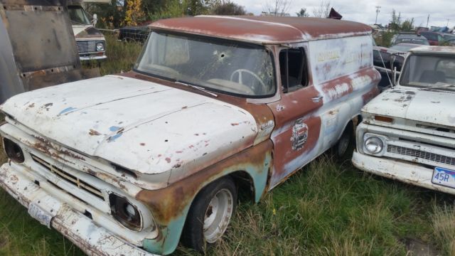 1962 White Chevrolet C-10 Panel