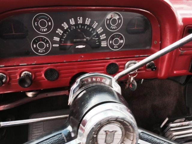 1962 White Chevrolet C-10 Standard Cab Pickup