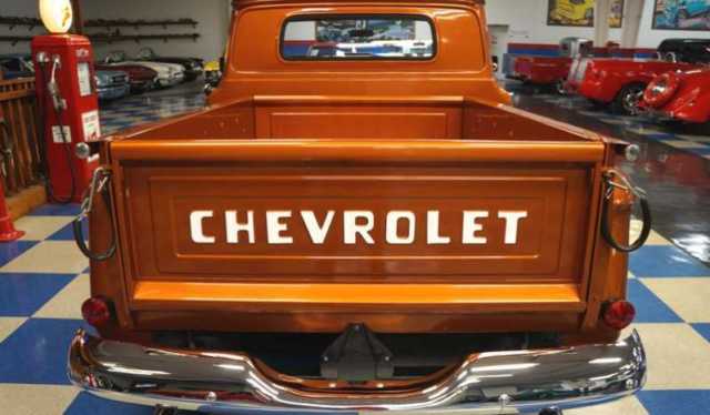 1962 Orange Chevrolet C-10 Standard Cab Pickup