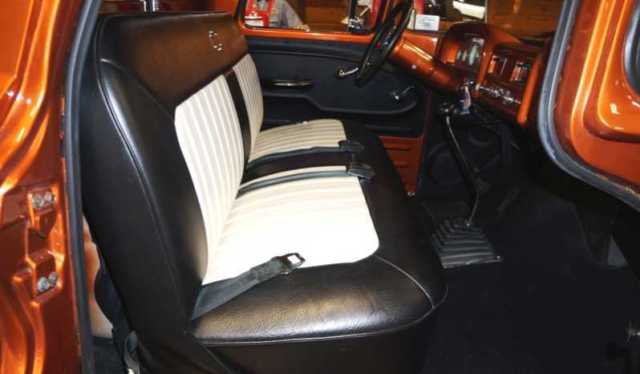 1962 Orange Chevrolet C-10 Standard Cab Pickup