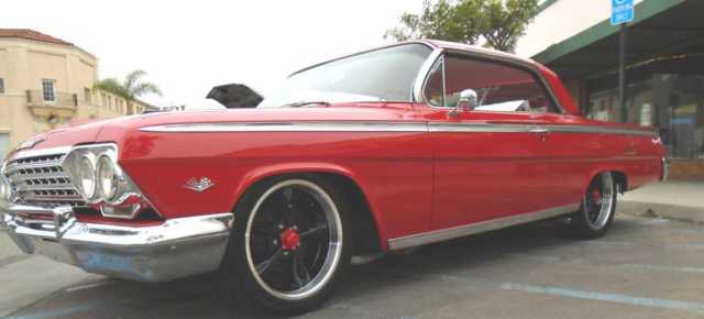 1962 Red Chevrolet Impala coupe