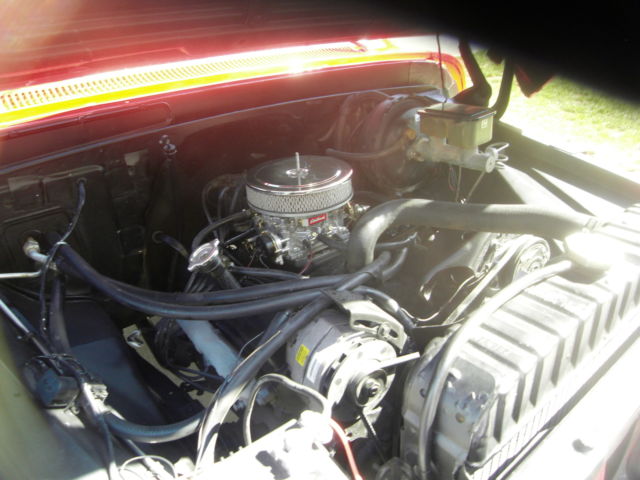 1962 Red Chevrolet C-10