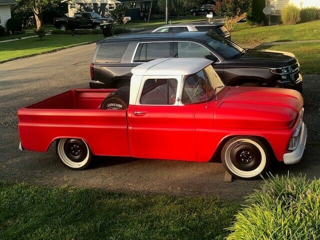 1962 Red Chevrolet C-10 Standard Cab Pickup