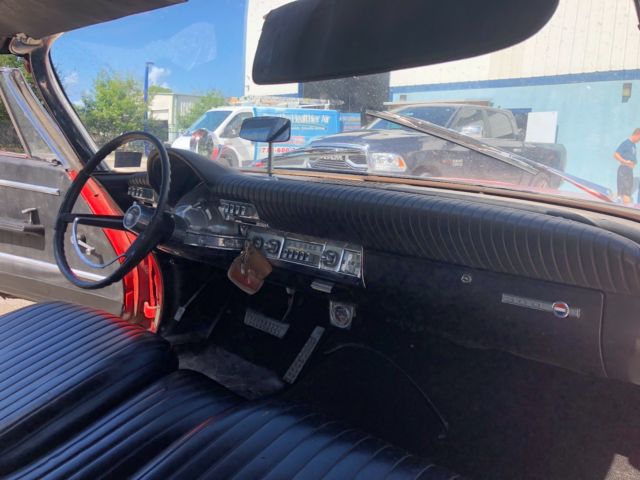 1962 Red Chrysler 300 Series Convertible