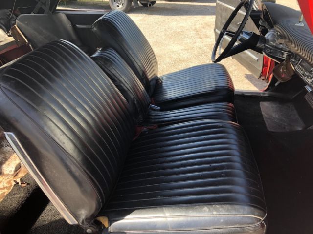 1962 Red Chrysler 300 Series Convertible