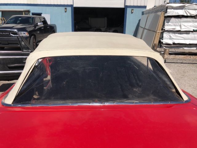 1962 Red Chrysler 300 Series Convertible